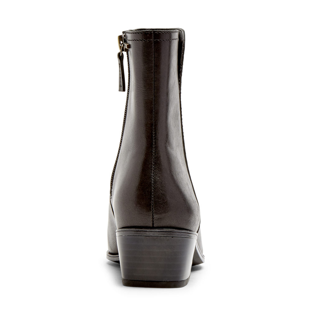 Rockport Kängor Dam Svarta - Geovana Mid - YFIMJ5239